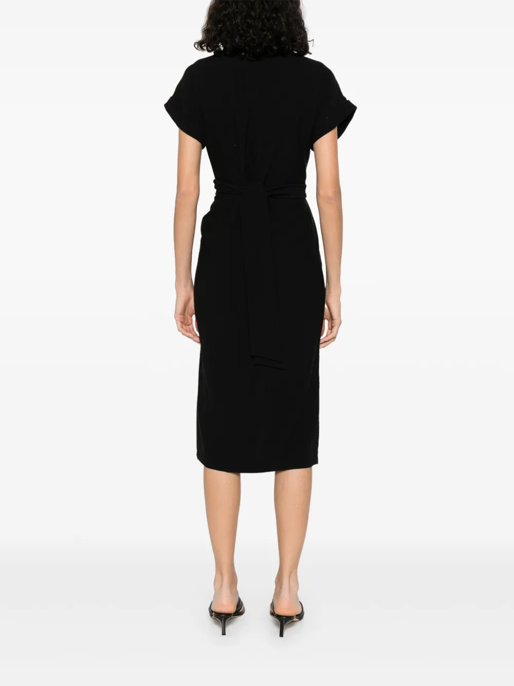 Nissa Poplin Midi Dress