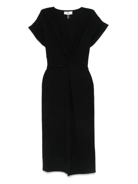NISSA poplin midi dress 