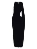 NISSA jersey dress - Black