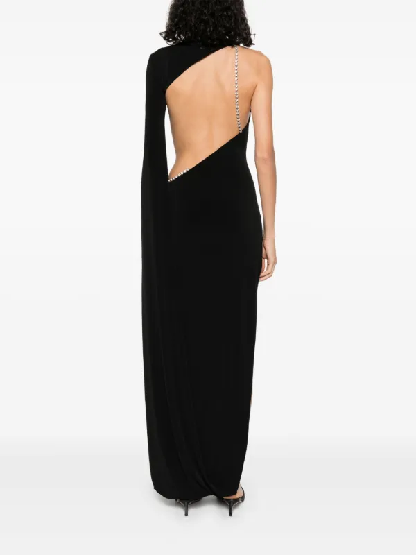 clothing jersey dress NISSA | Black 499