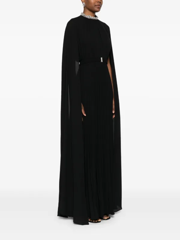Maria Lucia Hohan Sleeveless Draped Silk Maxi Dress - Farfetch