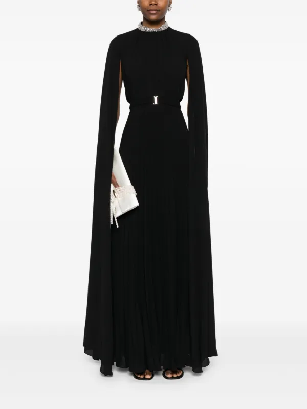 Maria Lucia Hohan Sleeveless Draped Silk Maxi Dress - Farfetch