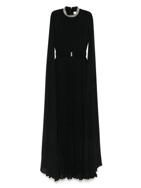 NISSA rhinestone-collar dress