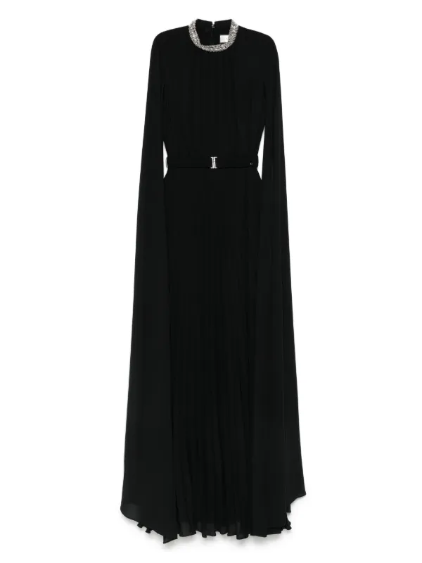 Maria Lucia Hohan Sleeveless Draped Silk Maxi Dress - Farfetch