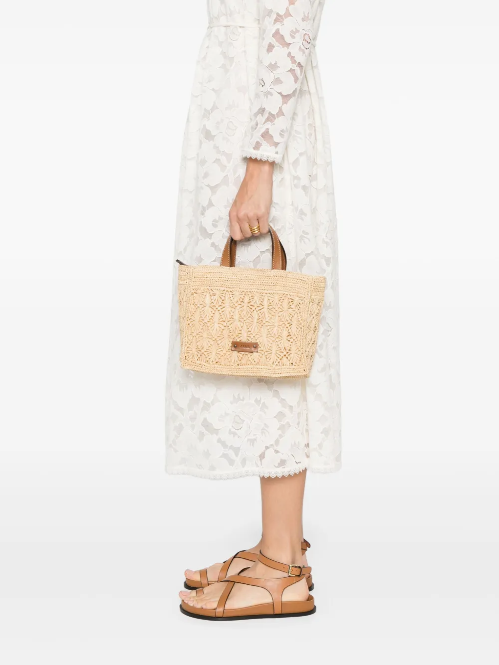 AFAR Halima medium shopper - Beige
