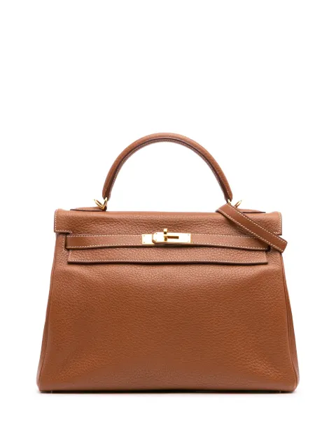 Hermès Pre-Owned 2008 Togo Kelly II Retourne 32 satchel