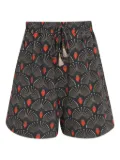 Lygia & Nanny Cannes floral-print shorts - Grey