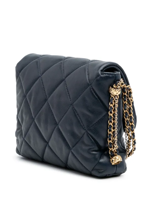 CHANEL Pre-Owned 2021-2025 ミニ マトラッセ ラムスキン