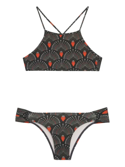 Lygia & Nanny Tulip patterned bikini set