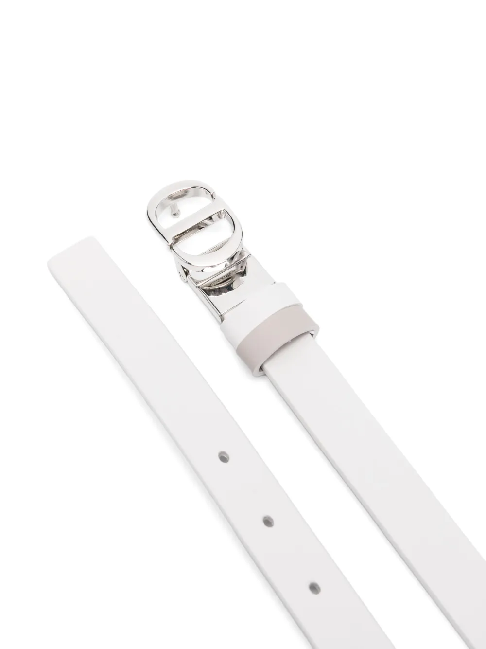 Christian Dior Pre-Owned Leren riem - Wit