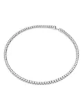 Swarovski Matrix Tennis necklace - WHITE