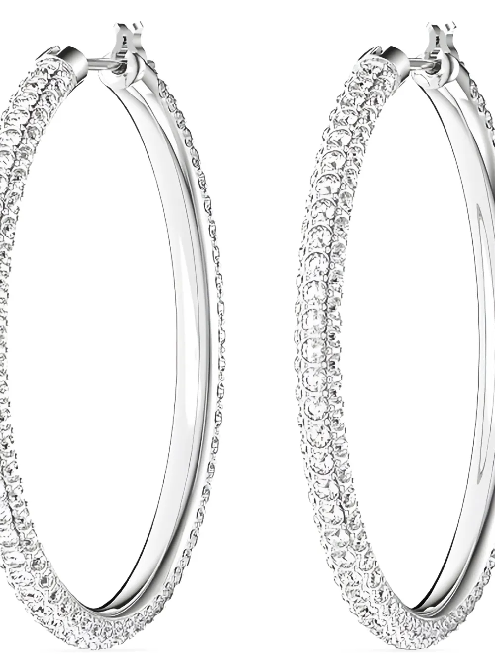 Swarovski Stone oorbellen - Zilver