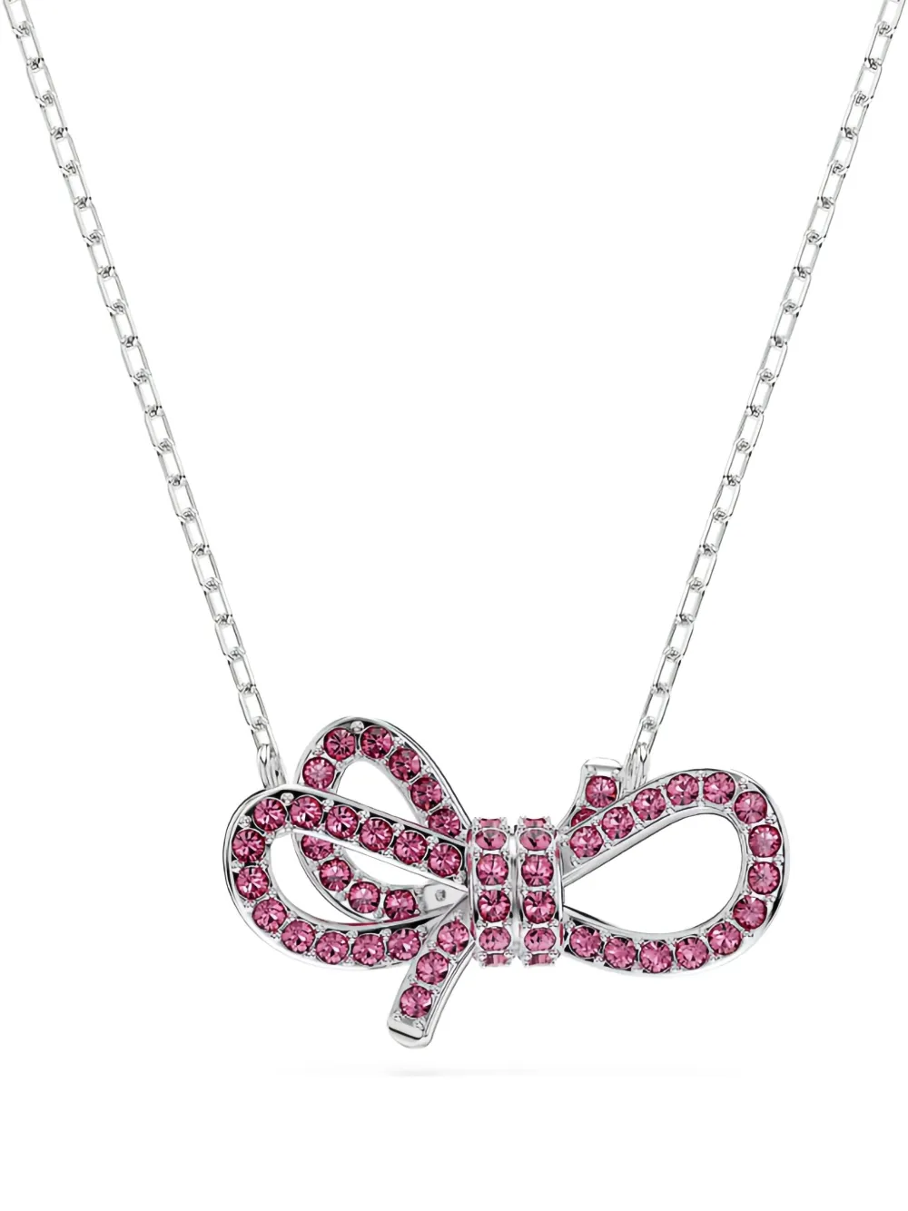 Swarovski crystal-embellished necklace - Roze