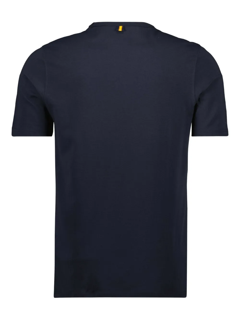 K-Way Katoenen T-shirt met logopatch - Blauw