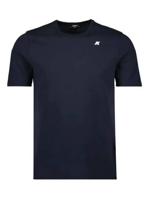 K-Way logo-patch cotton T-shirt