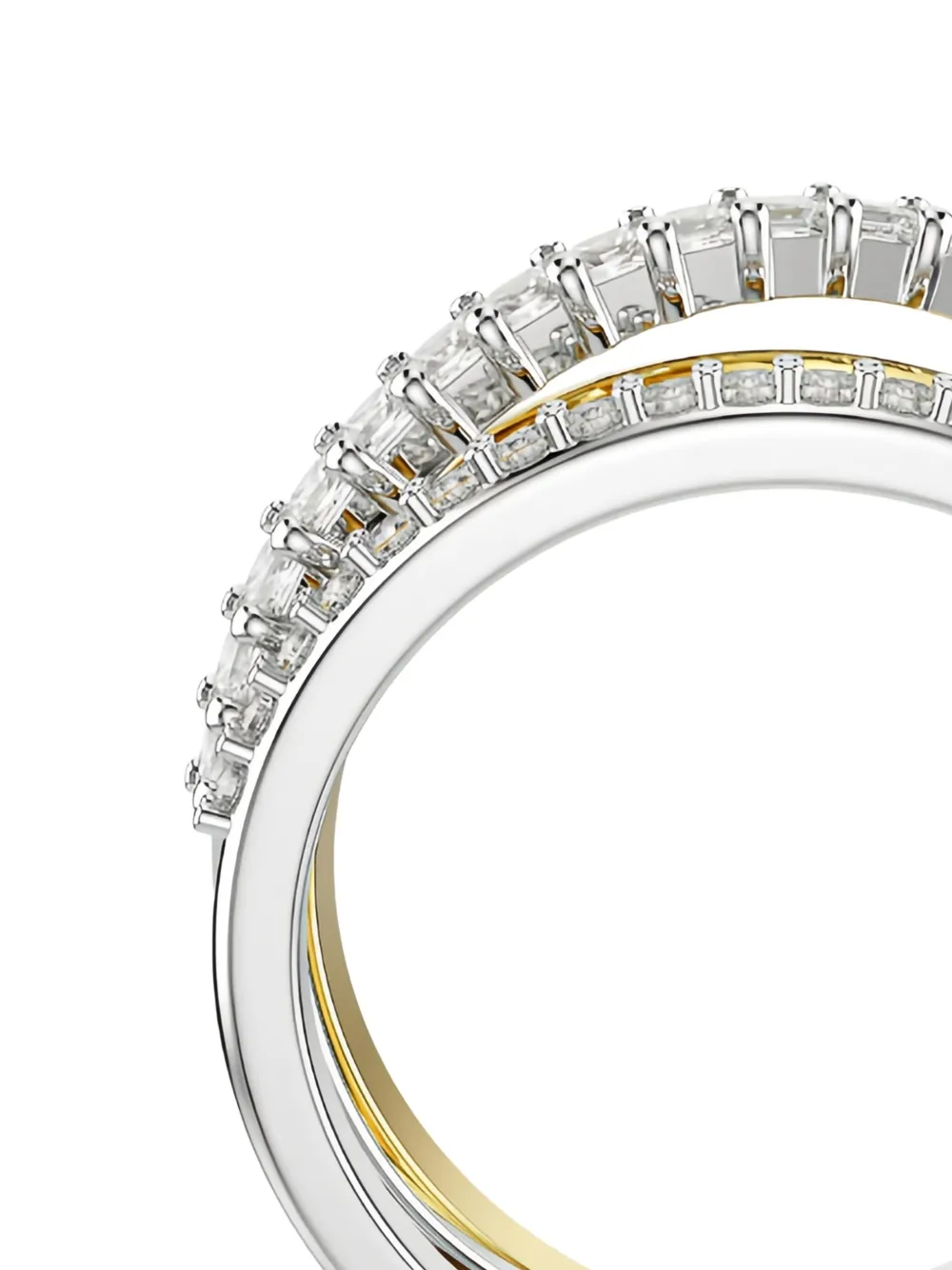 Swarovski Hyperbola ring - Zilver