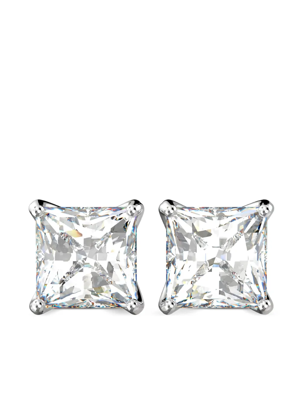 Swarovski Stilla Attract ピアス - シルバートーン Swarovski Stilla Attract ピアス - シルバートーン
