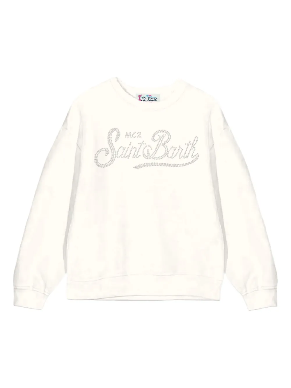MC2 Saint Barth Kids Briony sweatshirt | White | Image 1