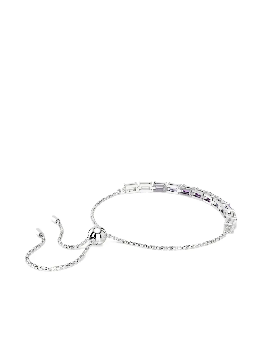 Swarovski Matrix Tennis bracelet - Zilver
