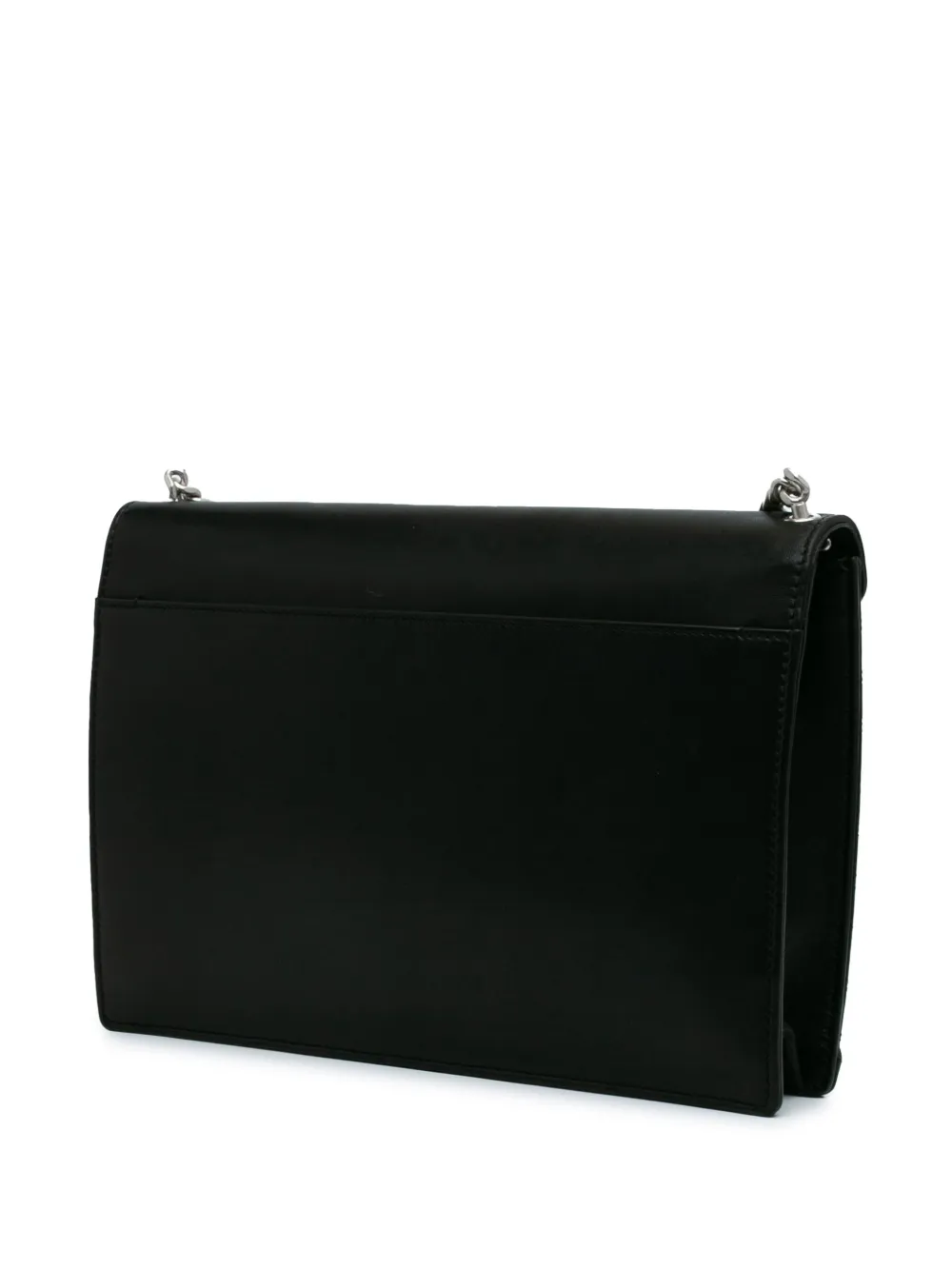 Pre-owned Saint Laurent 2021 Quilted Lambskin Studded Monogram Gaby Shoulder Bag