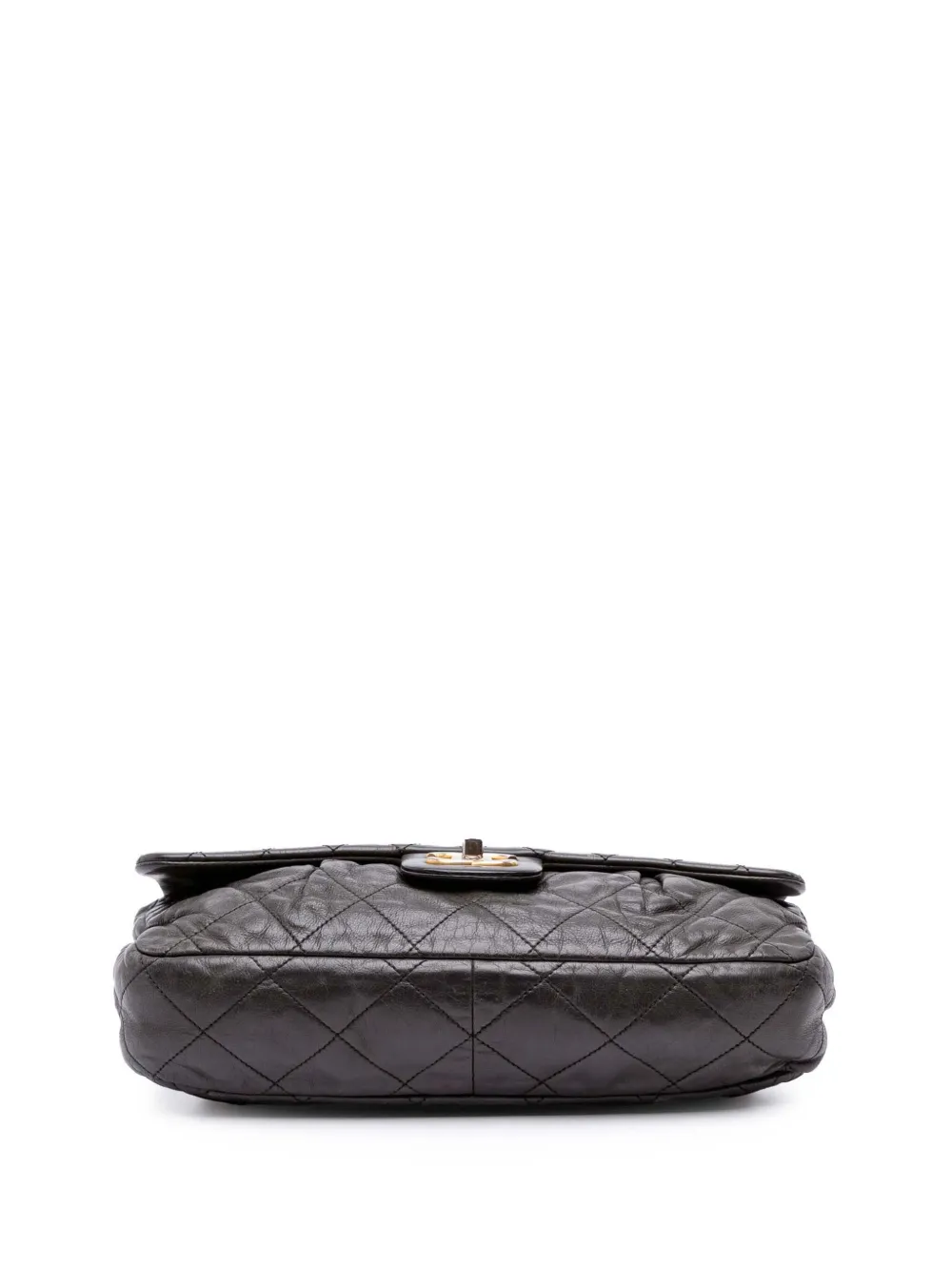 Pre-owned Chanel 2011 Quilted Calfskin Chic Quilt Flap Shoulder Bag In Gray