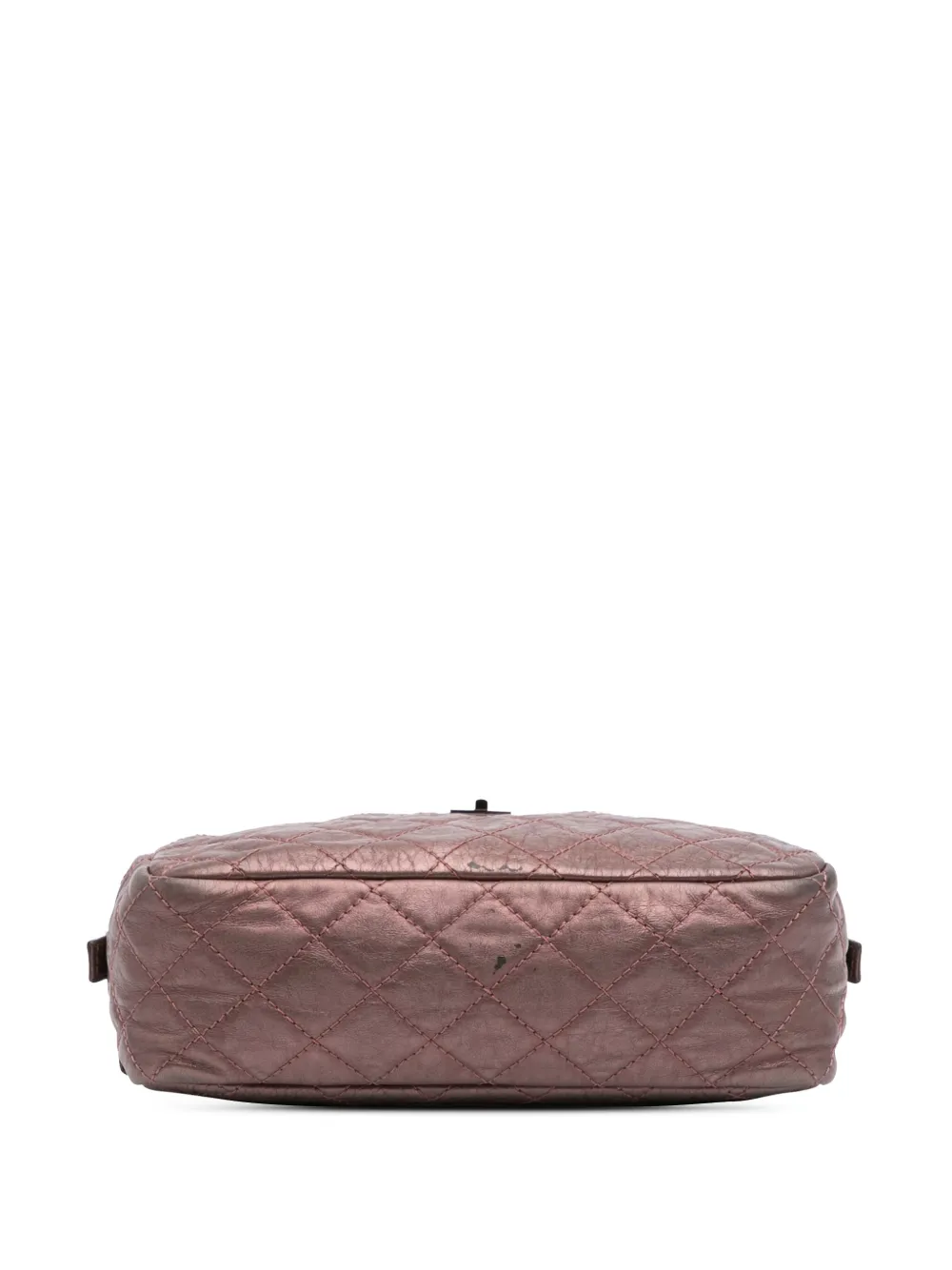 Pre-owned Chanel 2008-2009 Small Reissue 2.55 Quilted Aged Calfskin Camera Bag Shoulder Bag