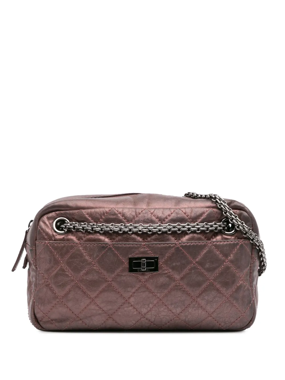 CHANEL Pre-Owned 2008-2009 Small Reissue 2.55 Quilted Aged Calfskin CHANEL Pre-Owned 2008-2009 Small Reissue 2.55 Quilted Aged Calfskin