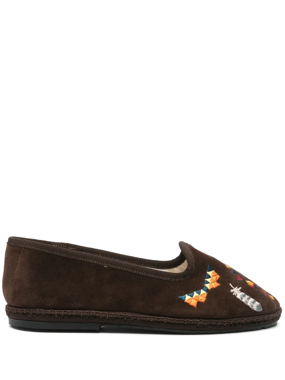 Fortela Wfrutater flat pumps Brown