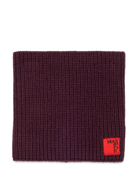 MAX&Co. Kids ribbed-knit scarf