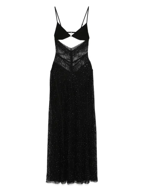 NISSA rhinestone-embellished dress