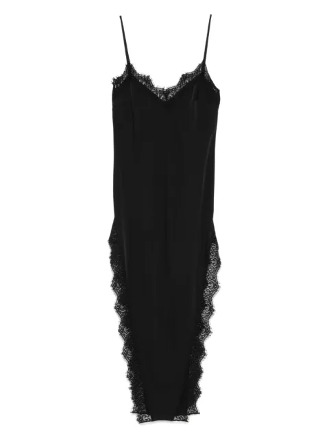 NISSA side-slits slip dress