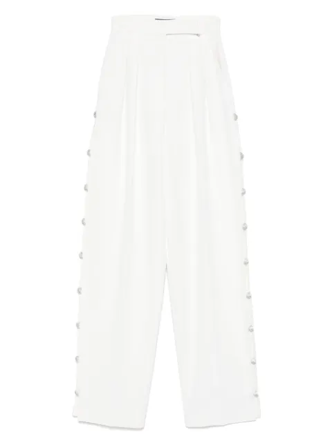 NISSA rhinestone-embellished pants