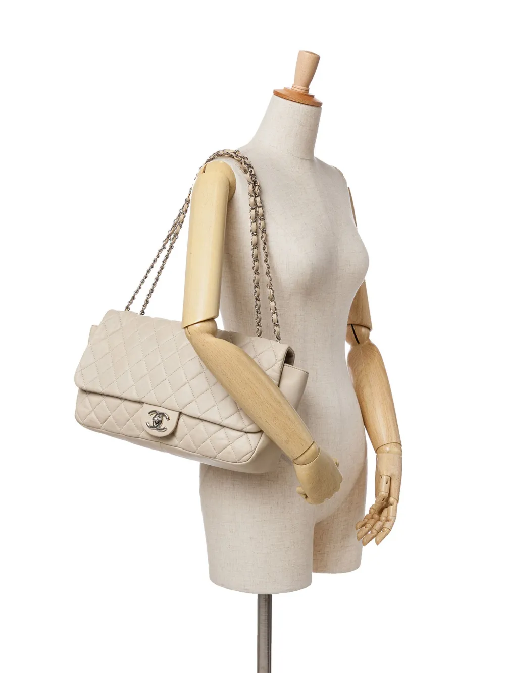 CHANEL Pre-Owned 2010-2011 Jumbo Quilted Lambskin Coco Rain Flap shoulder bag | Pre-Owned | Image 2