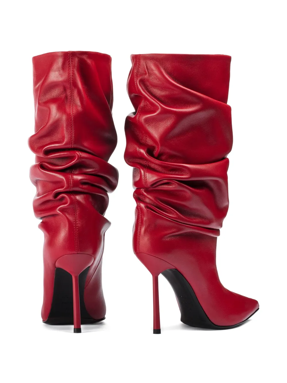 Le Silla 100mm Bella stiletto boots Red