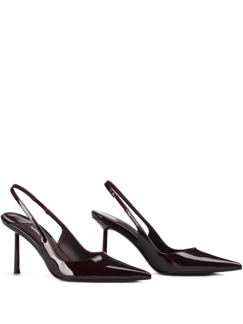Le Silla 80mm Bella slingback pumps