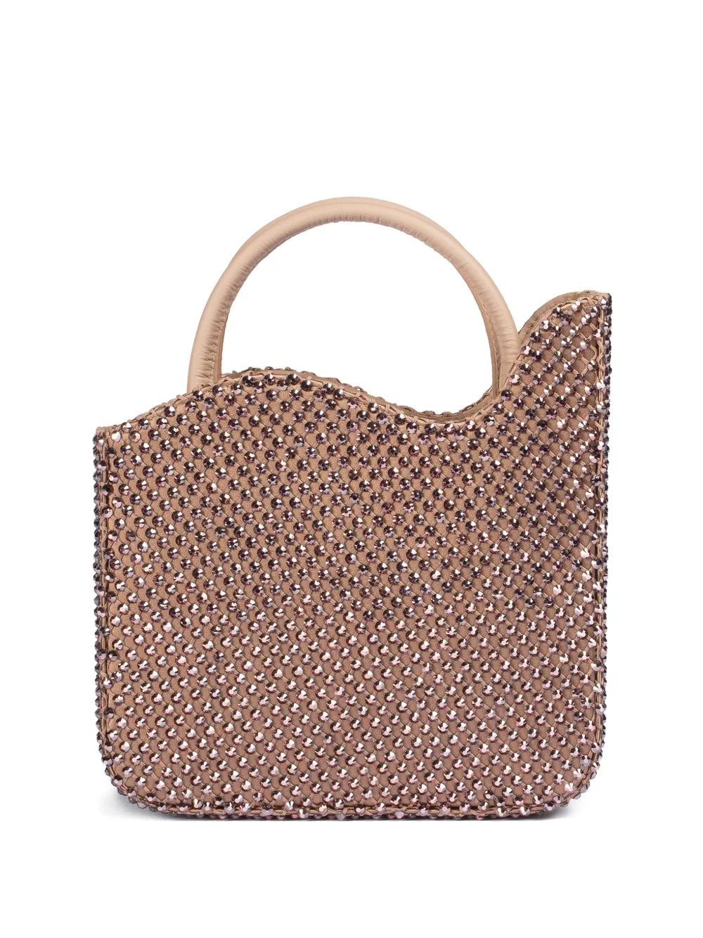 rhinestone-embellishment tote bag