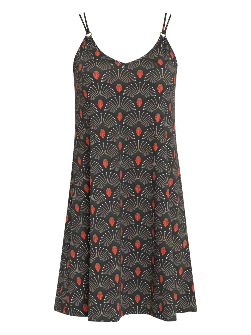 Sardenha floral-print mini dress
