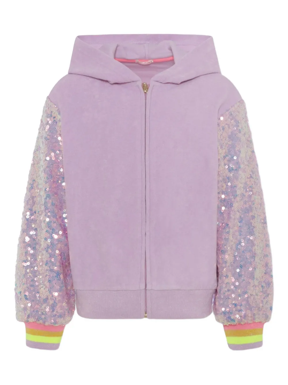 Billieblush sequin-embellished hooded jacket | morado | Image 1
