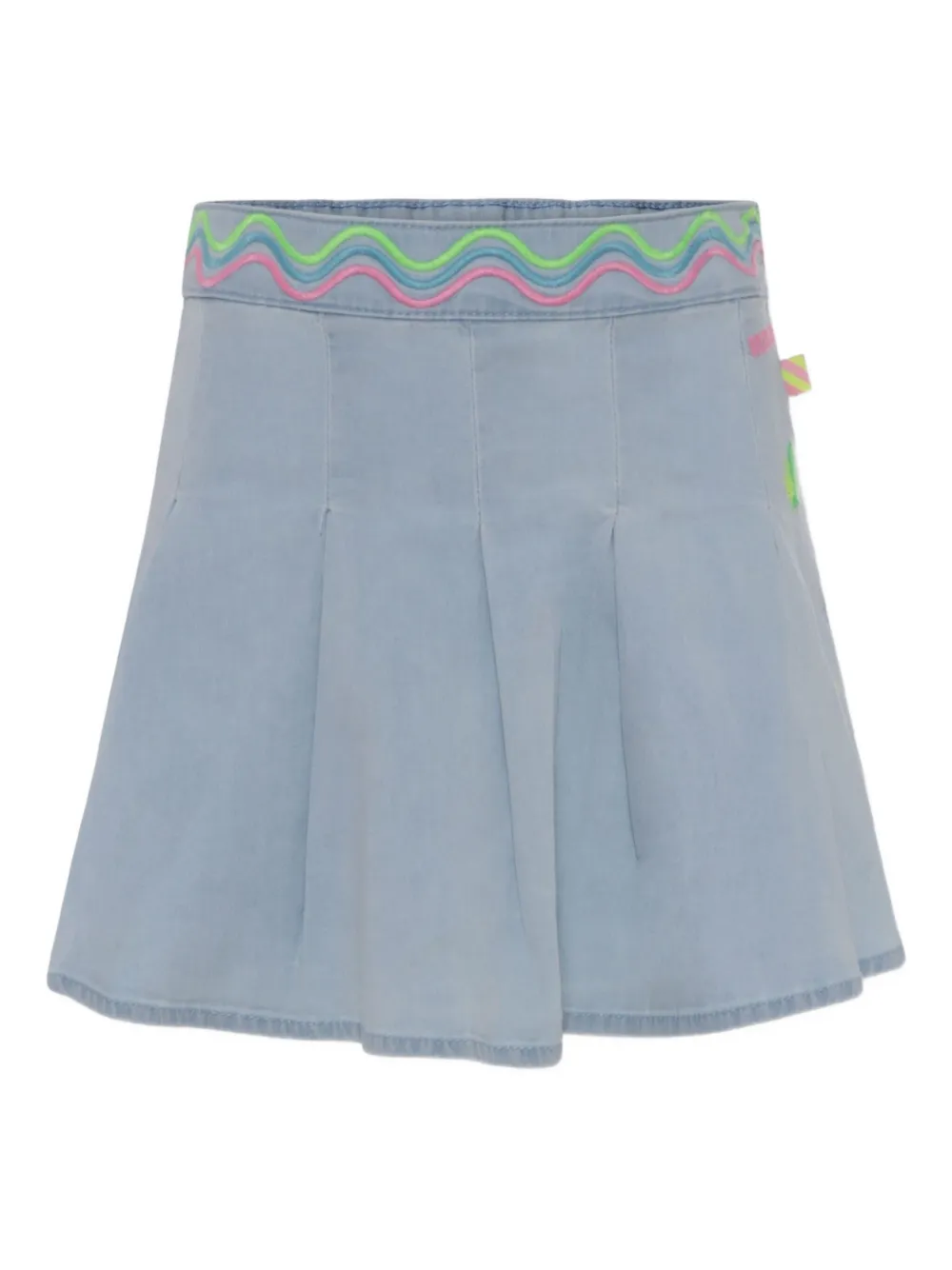 Billieblush falda de mezclilla con pliegues | azul | Image 1