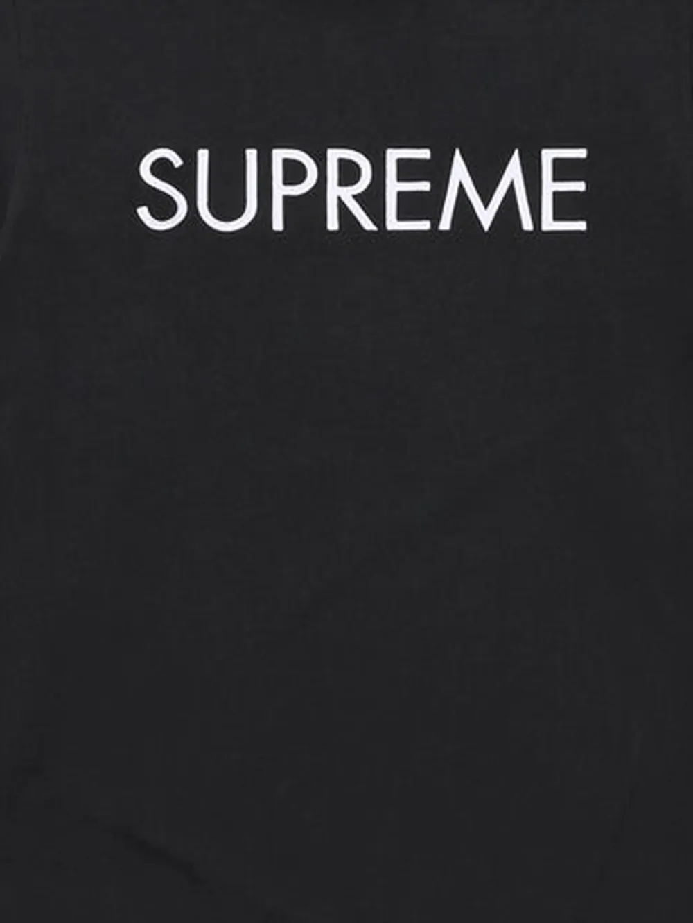 Supreme Capital T-shirt - Zwart