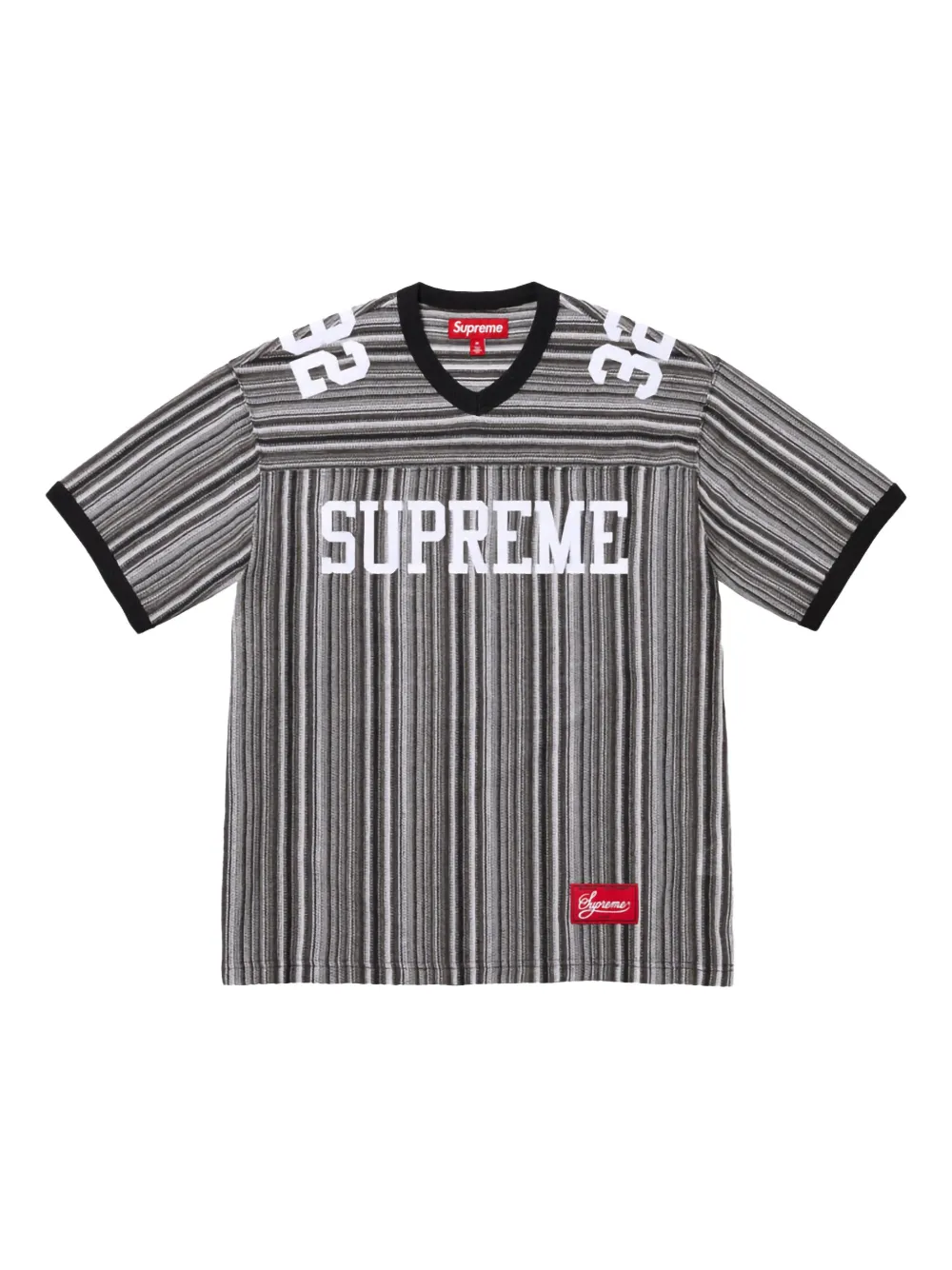 Supreme playera de tejido flojo | negro | Image 1