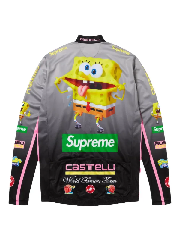 Supreme x SpongeBob SquarePants x Castelli® Printed Cycling Top