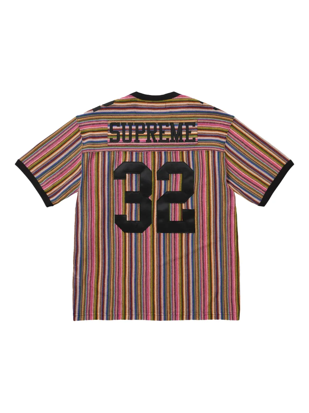 Supreme Opengebreid voetbalshirt - Roze