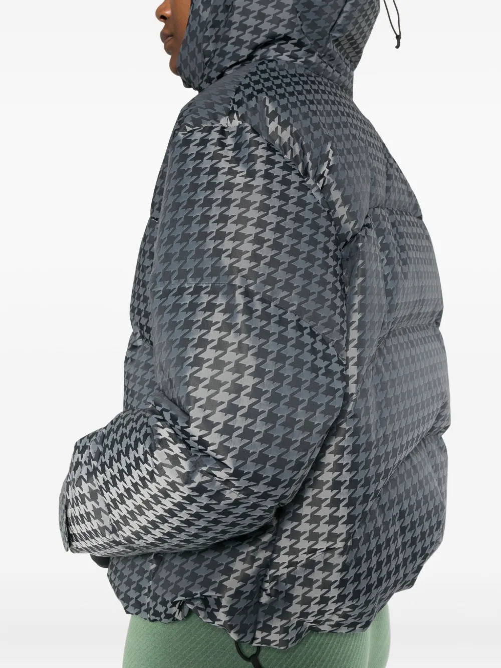 Colmar Fancy Houndstooth Ski Jacket In Gray
