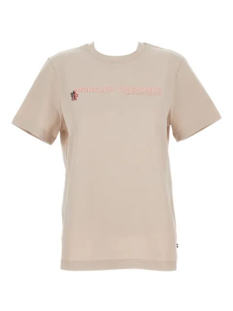 Moncler Grenoble playera con logo estampado