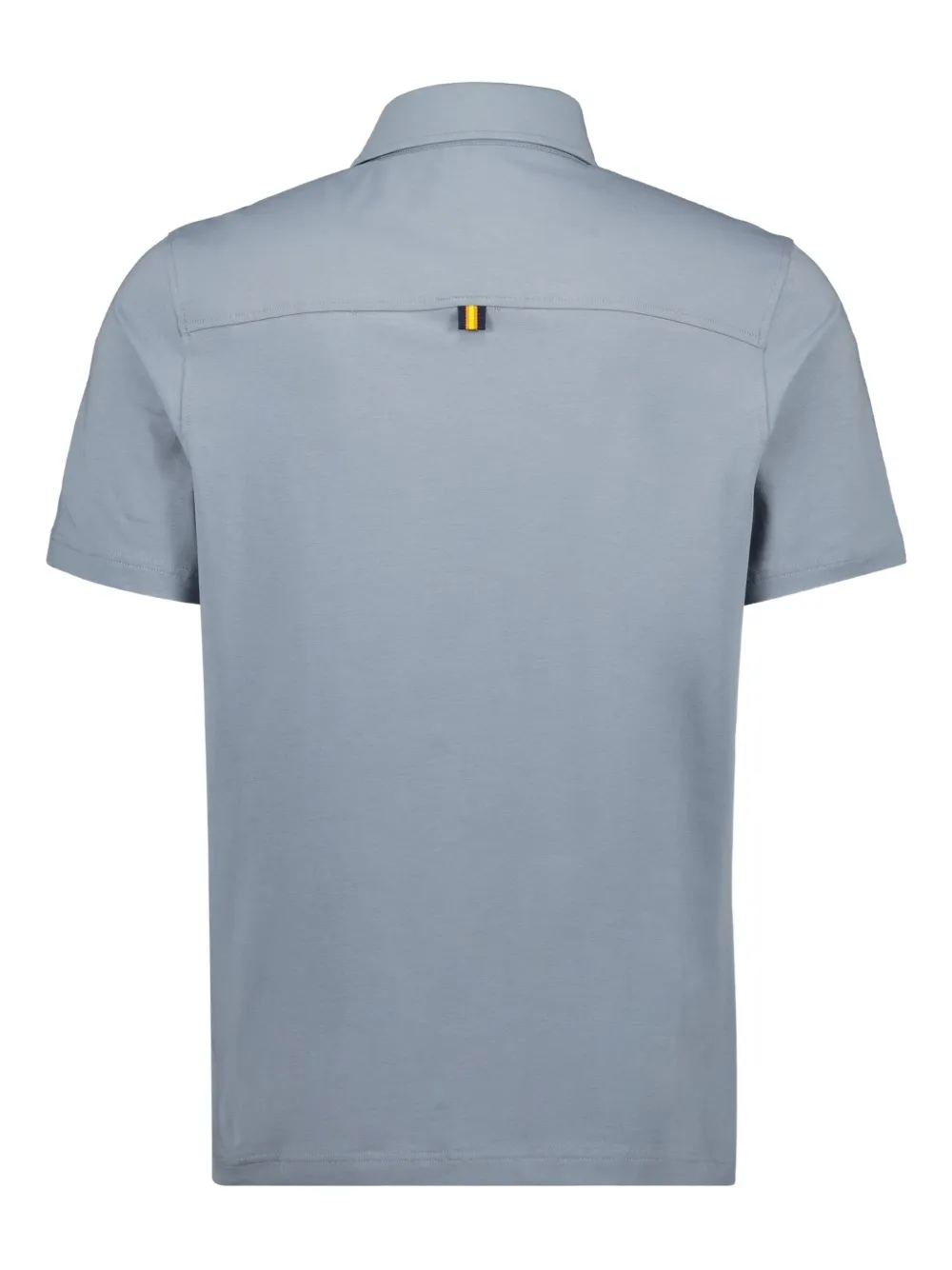 K-Way Katoenen poloshirt met korte mouwen Grijs