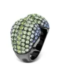 Swarovski crystal-embellished ring - Black