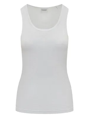 Low Classic Hole Point Tank Top | Yellow | FARFETCH GE