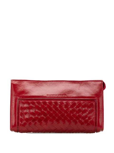 Bottega Veneta Pre-Owned 20th Century Leather Intrecciato clutch bag