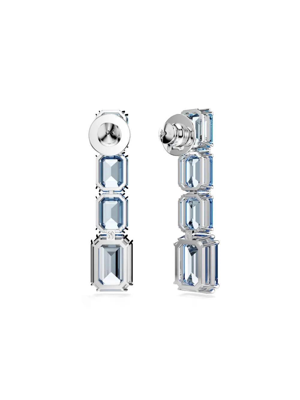 Swarovski Millenia oorbellen - Blauw